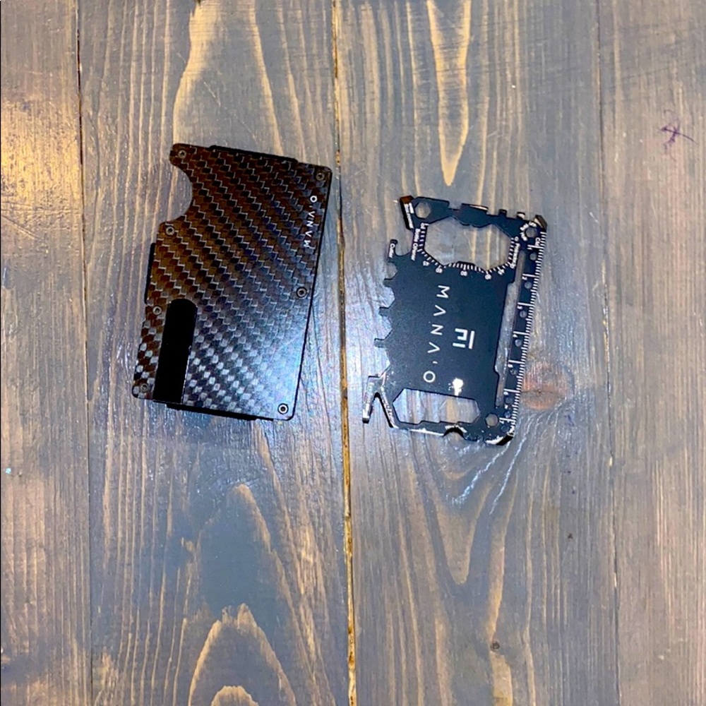 Metal card holder style Wallet